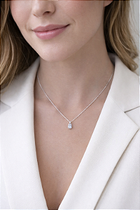 Colar ponto de luz gota