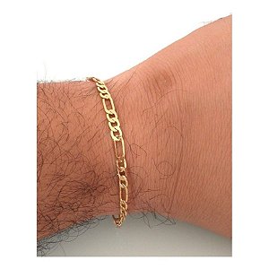 Pulseira 3x1 Semijoia 22cm