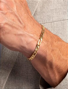 Pulseira 3x1 Semijoia 22cm