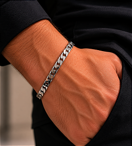 Pulseira Grumet Achatada 22,5cm