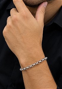 Pulseira Ello Português Aço 22cm