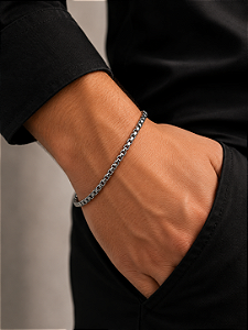 Pulseira Pipoca Aço 20cm