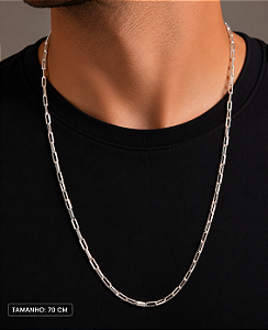 Colar Cartier Prata 70cm