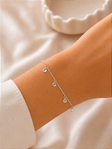 Pulseira Zircônia Collors 19cm