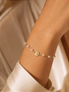 Pulseira Nossa Senhora Semijoia 18cm