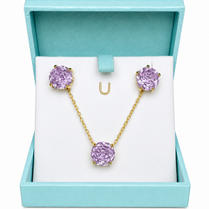 Conjunto rose cut