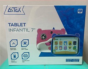 TABLET INFANTIL PERSONALIZADO 7 POLEGADAS 4GB ATB-0723