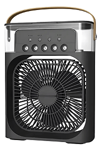 VENTILADOR UMIDIFICADOR DE MESA F001 (PODE COLOCAR GELO)