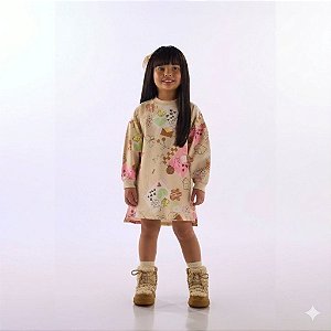 VESTIDO EM SUPER COTTON UP BABY