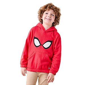 CASACO SPIDER-MAN BORDADO COM CAPUZ BIMBI