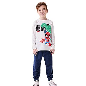CONJUNTO MENINO HEROIS BIMBI PEROLA