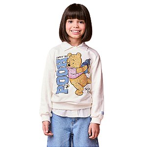 CASACO URSINHO POOH COM STRASS 10 PEROLA