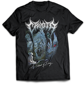 Camiseta Crypta “A Portrait of Decay” Preta