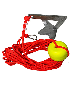 Kit Âncora Bruce 2kg Com Corda