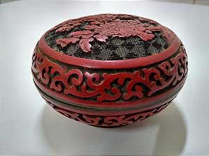 Porta Joias Antigo Chinês em Metal