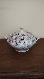 Sopeira Porcelana Pintada à Mão Ano 1966