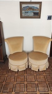 Par de Poltronas Estilo Boneca de 1982