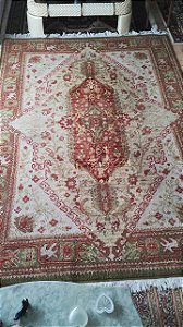 Tapete Artesanal 2,3 m X 3,5 m Tipo Persa