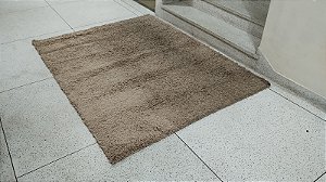 Tapete Peludo Bege 1,5m x 2m