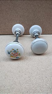 Antigas Maçanetas de Porcelana Bola