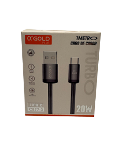 Cabo Tipo C A’Gold 1MT 20W