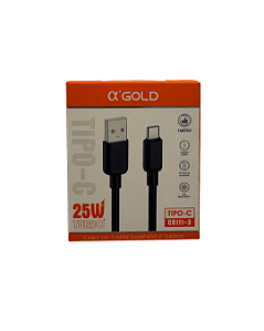 Cabo Tipo C Turbo A’Gold 1MT 25W