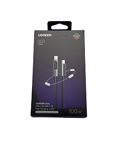 Cabo Tipo C para Tipo C Turbo UGREEN 100W