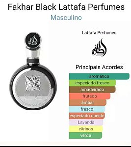 Fakhar Black 100 ml Perfume Masculino