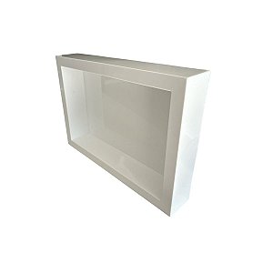 Nicho de Sobrepor Parede Multiuso 28x40cm Metasul - Branco