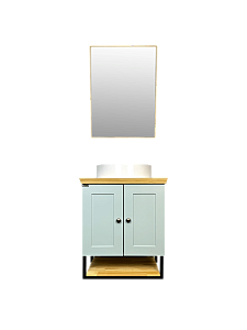 Conjunto para Banheiro Nordic 60cm Completo - Aqcua