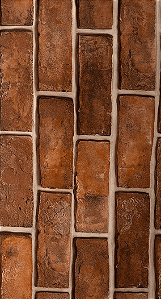 Kit 10 Placas Adesiva Auto Colante Parede 30x60cm - Tijolo