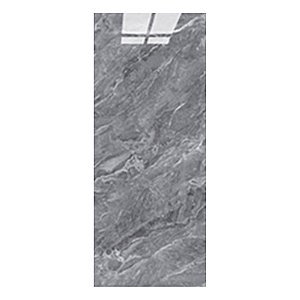 Kit 10 Placas Adesiva Auto Colante Parede 30x60cm - Cinza