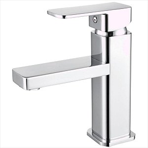 Torneira Banheiro Lavabo Misturador Monoc Baixa - Cromado