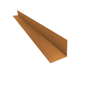 Cantoneira de Parede Perfil em V 2,5cm Barra 1 Metro - Cerejeira