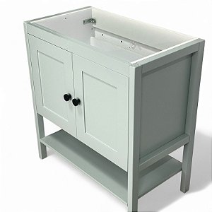 Gabinete Banheiro Hudson 2 Portas 80cm Mazzu Sem Pia - Aqcua