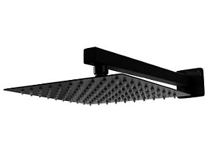 Ducha Chuveiro Frio Slim Quadrado Blacks1013b 20cm - Black