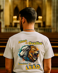 Camiseta Alma de ovelha, Espírito de Leão