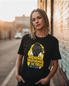 Camiseta menina dos olhos de DEUS