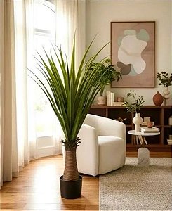 Planta Artificial Dracena 1.40m Toque Real Decoração