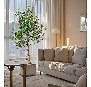 Oliveira Artificial Grande Para Decoração Sala Árvore 180cm