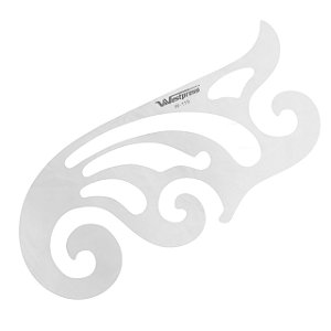 REGUA ACR CURVA FRANCESA W1118(G) 330X150MM