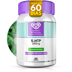 5-HTP 200 mg - 60 Cápsulas