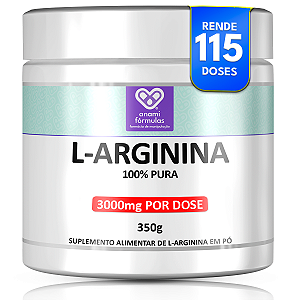 L-Arginina em - 350g Pó