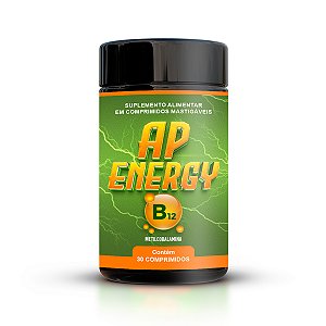 VITAMINA B12 - AP Energy (30 Comprimidos) - 1 UNIDADE