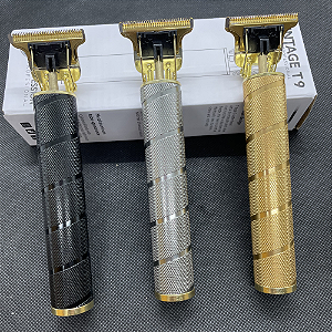 Máquina de cortar cabelo elétrica profissional cortador de alta potência vintage