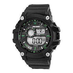 Relógio Digital Masculino Mormaii Original Grande a Prova d&#39;água C/Garantia