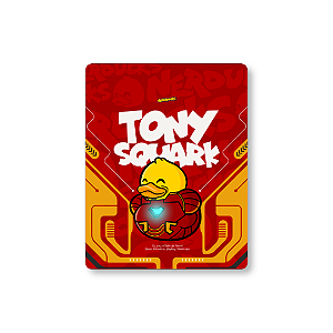 QUADRO DE METAL M - NERDUCKS - TONY QUACK