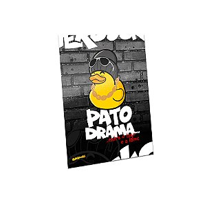 QUADRO DE METAL G - NERDUCKS - PATO DRAMA