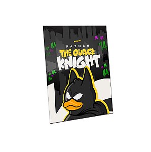QUADRO DE METAL G - NERDUCKS - PATMAN - COLORIDA