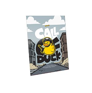 QUADRO DE METAL G - NERDUCKS - CALL OF DUCK